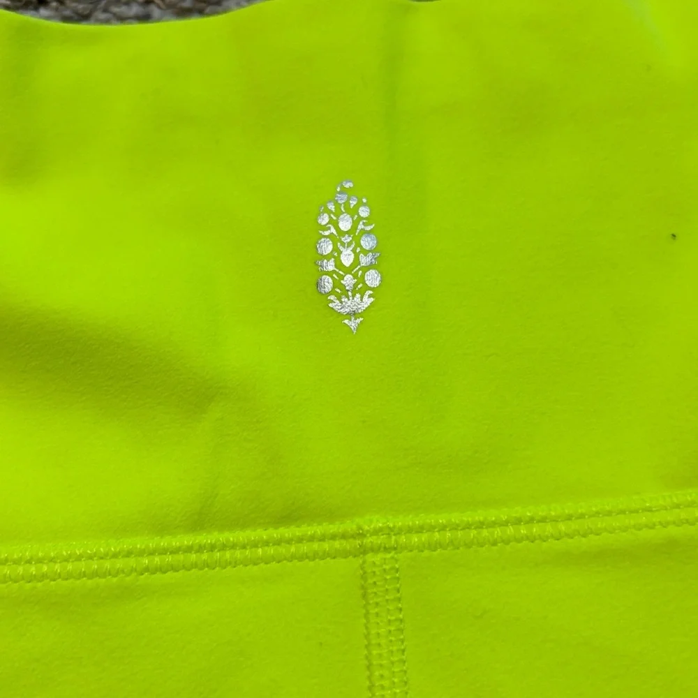 Free People Movement x Hatch Never‎ Better Neon Athletic Maternity Shorts Small